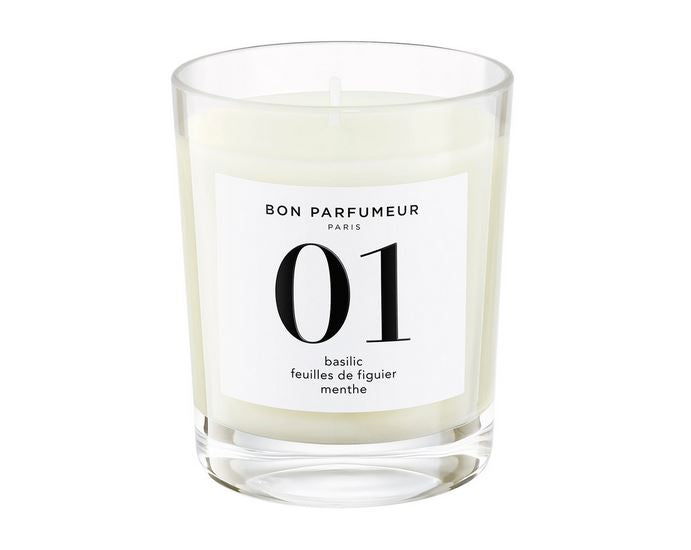 Bon Parfumeur 01 Basil Gig Leaf Mint Candle 180g