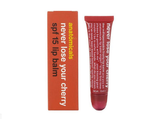 Anatomicals Never Lose Your Cherry, Cherry Lip Balm SPF8 15ml