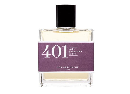 Bon Parfumeur 401 Cedar, Candied Plum, Vanilla Eau De Parfum 100ml