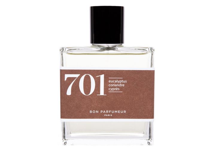 Bon Parfumeur 701 Eucalyptus, Coriander, Cypress Eau De Parfum 100ml