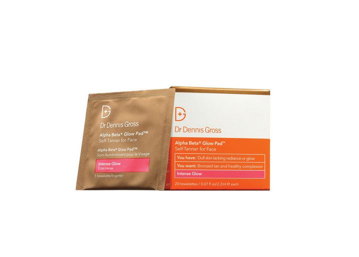 Alpha Beta® Dr Dennis Gross Glow Pad® Self-Tanner for Face Intense Glow